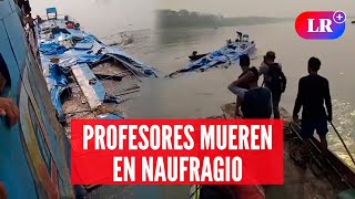 PUCALLPA seis muertos y varios desaparecidos en naufragio en RÍO UCAYALI  LR [upl. by Kenton124]