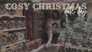 COSY CHRISTMAS DATE DAY Come shop with me  Christmas decor haul 2024  Christmas in October [upl. by Figge751]