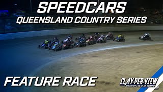 Speedcars  QLD Country Series  Gladstone 19th Oct 2024  ClayPerView [upl. by Enogitna572]