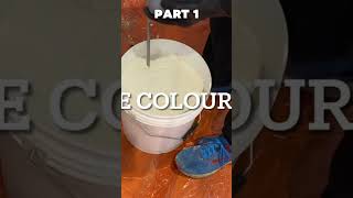 How to apply polished plaster part 1 plastering construction danielleeplastering plaster diy [upl. by Dorr]