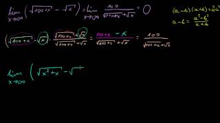 Granice wyrażeń typu nieskończoność minus nieskończoność [upl. by Moberg]