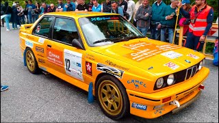 BMW M3 E30 GrA  Rally Starts  Engine Sounds [upl. by Louls]