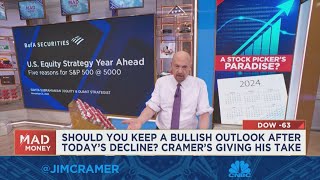 In the current environment if you like stocks youre treated like a rube says Jim Cramer [upl. by Stilwell]