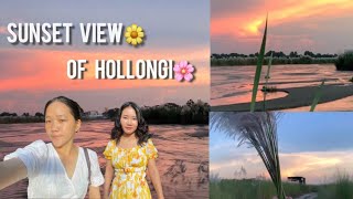 Mesmerizing view at Hollongi  Sunset view ❣️ weekly vlog🧿 [upl. by Adachi]