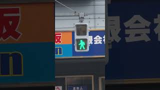 【素子欠け】赤がほぼ消えている信号機 trafficsignal [upl. by Ainocal]