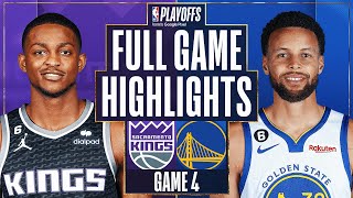 3 KINGS at 6 WARRIORS  FULL GAME 4 HIGHLIGHTS  April 23 2023 [upl. by Epoh]