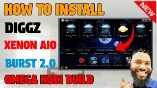 🔥💯DIGGZ XENON BURST AIO💯 FREE OMEGA 🔥💯KODI BUILD🔥 [upl. by Akitahs]