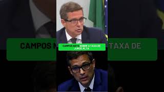 CAMPOS NETO FALA SOBRE A TAXA DE JUROS ALTA [upl. by Annoek]