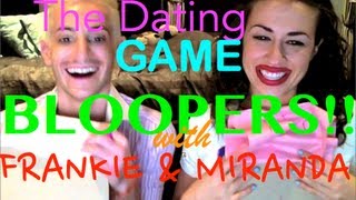 The Dating Game BLOOPERS  Frankie amp Miranda Sings [upl. by Eniamzaj]