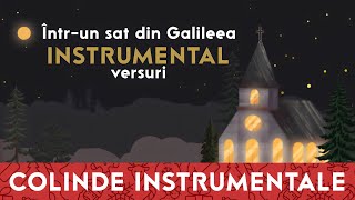 Intrun sat din Galileea ❄️ INSTRUMENTAL karaoke [upl. by Aizirk]