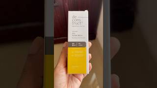 Best Sunscreen for Oily Skin  Deconstruct Gel Sunscreen skincare skincareroutine [upl. by Epoh]