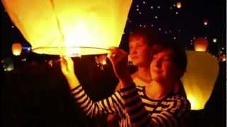 Wishlantern  Eleven Thousand Sky Lanterns  Poland take the world record [upl. by Jotham]