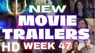 NEW MOVIE TRAILERS  Week 47 1925 november  2023 [upl. by Youlton445]