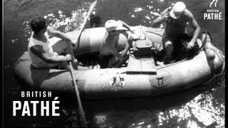 Prof Piccard Tests Bathysphere  Diving Off Capri Aka Piccaro 1953 [upl. by Saoj365]