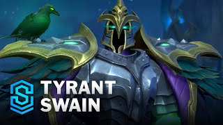 Tyrant Swain Wild Rift Skin Spotlight [upl. by Robinette]