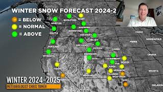 LongRange 202425 Winter Forecast [upl. by Newcomb]