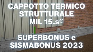 Cappotto termico strutturale antisismico per Superbonus 110 e Sismabonus [upl. by Uyr355]