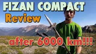 Best Trekking Poles Fizan Compact  Review After 6 000 km [upl. by Hna]