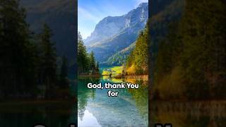 Wake Up With Gratitude A Prayer of Thanks🕊️peacefulscriptures bibleverse godslove thanks love [upl. by Enid]