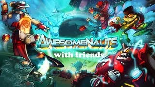 Awesomenauts with friends Getting the Creeper Clunk Skin [upl. by Three566]