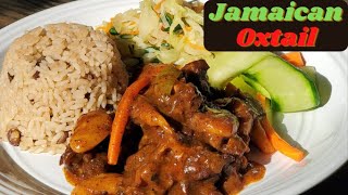 How to make JAMAICAN OXTAILEasy StepbyStep RecipeChannesCooking [upl. by Nnyladnarb244]