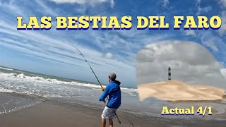 LAS BESTIAS DEL FARO QUERANDI PESCA VARIADA EN EL FARO TREMENDAS CAPTURAS [upl. by Milly815]