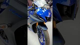 Yamaha R15 V4 Indonesia Version Blue Colour New Model Review shorts r15v4 newtoyou bikecity [upl. by Ynehpets609]