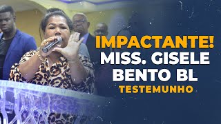 Impactante  Miss Gisele Bento BL TESTEMUNHO  Segunda de Primeira  160522 [upl. by Kimmie]