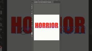 Create a Spooky Horror Font in Adobe Illustrator [upl. by Atnima993]