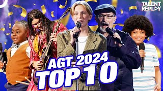 Americas Got Talent 2024 Top 10 BEST Auditions So FAR [upl. by Hcir153]