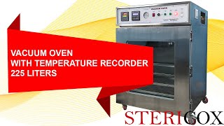 225L Vacuum Oven with Temperature Recorder [upl. by Arlan849]