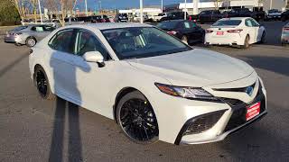 2024 Toyota Camry XSE Hybrid in Wind Chill Pearl White [upl. by Alleyn220]