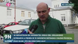 💬 Entregaron la primera de 15 camionetas destinadas a Vialidad Provincial [upl. by Leasa]