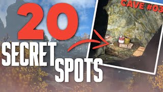 20 Must Know Hidden Locations In DayZ [upl. by Godric]