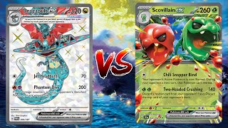 Pokemon TCG Live Dragapult EX VS Scovillain EX Bibarel [upl. by Cyma]