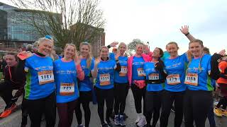 Run For Charity at the 2024 MBNA Chester 10K [upl. by Aerdna]