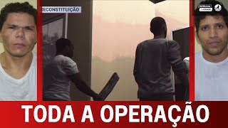 Todos os 24 dias de operações desde a fuga do Presídio Federal de Mossoró [upl. by Fanny]