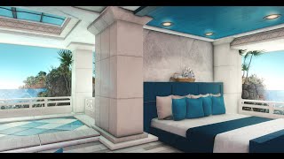 FFXIV Housing Walkthrough  Santorini LargeEmpyreum [upl. by Llehcor810]