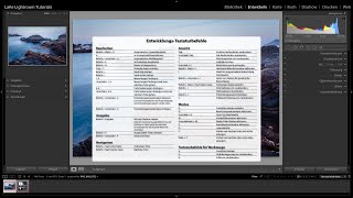 LaKe Lightroom Tutorials  Tastaturbefehle [upl. by Droflim]