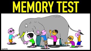 VISUAL MEMORY TEST 1  Train your Visual Memory with this Game [upl. by Parthenia]