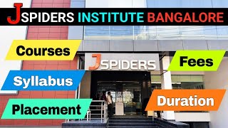 Jspiders Institute Bangalore  Java Full Stack Development Course [upl. by Airotnahs]