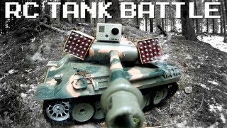 RC TANK BATTLE  RCExplorerse [upl. by Aelam]