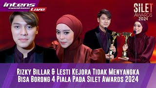 Live Rizky Billar dan Lesti Borong 4 Piala Silet Awards [upl. by Godard]