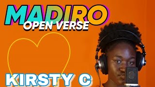 Kae Chaps Madiro reply by Kirsty C official LYRIC video [upl. by Haet]