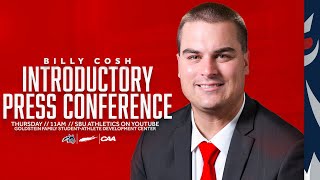 Stony Brook Football Head Coach Billy Cosh Press Conference [upl. by Yadsnil]