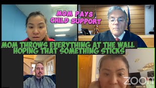 Mom filed a Motion to Enforce Child Support but she is the one Ordered to Pay  Allegations Made [upl. by Ynnoj]