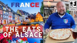 Traditional Alsace Food What to eat in the Alsace Region of France [upl. by Elvah]