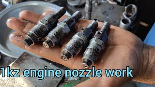 how to Toyota 1kz te engine nozzle reparing [upl. by Desmond]