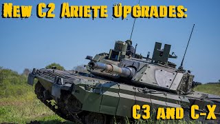 New C2 Ariete MBT upgrades  C3 and C X [upl. by Freed822]