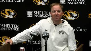 Full postgame press conference with Mizzou football coach Eli Drinkwitz after a loss to [upl. by Rukna]